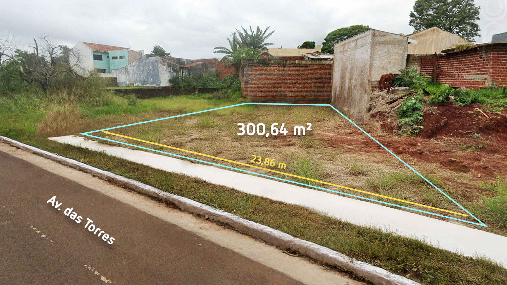 Rebou&ccedil;as 300,64m&sup2;